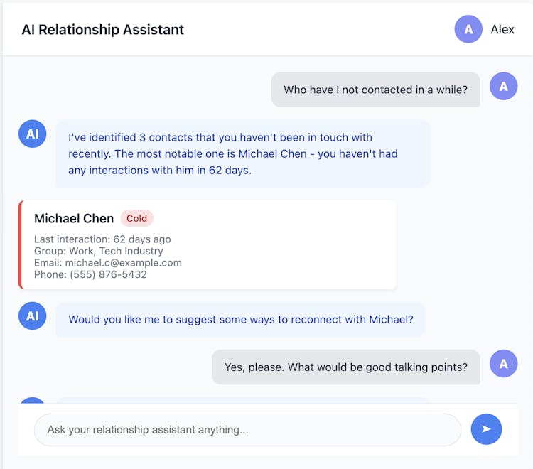 Inner Circle - personal AI CRM